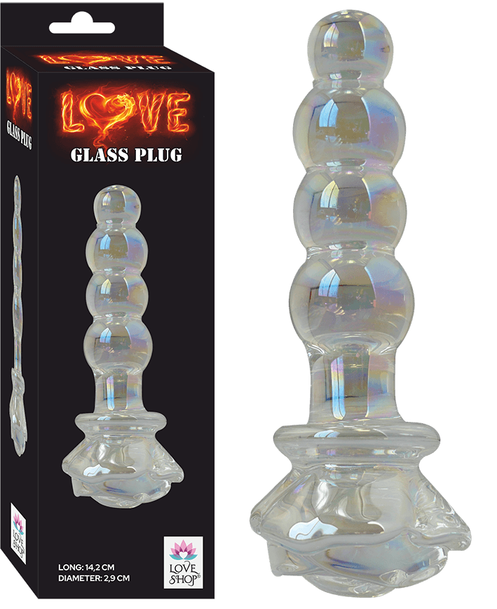 LOVE GLASS PLUG