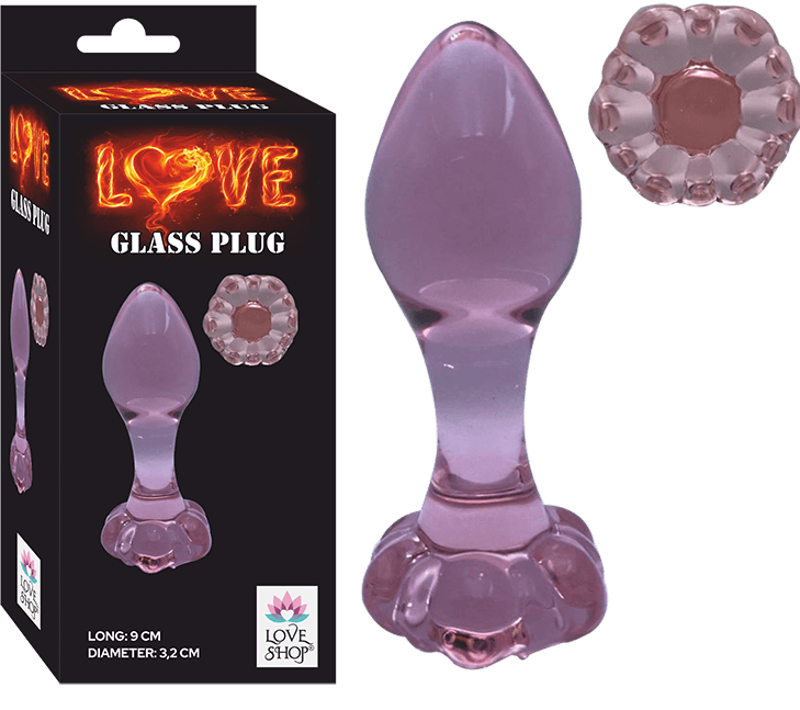 LOVE GLASS PLUG
