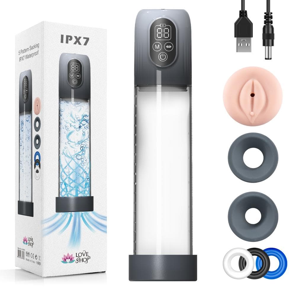IPX7 VAKUM POMPASI USB ŞARZ